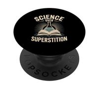 Progettazione del pensiero razionale della scienza sulla superstizione PopSockets PopGrip Adesivo