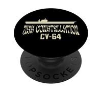 Progettazione della portaerei USS Constellation CV-64 PopSockets PopGrip Adesivo