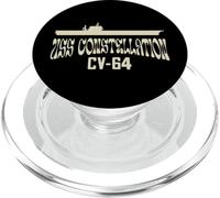 Progettazione della portaerei USS Constellation CV-64 PopSockets PopGrip per MagSafe