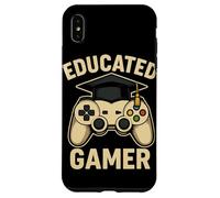 Progettazione educata del controller del videogioco del cappuccio di laurea del giocatore Custodia per iPhone XS Max