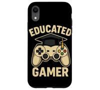 Progettazione educata del controller del videogioco del cappuccio di laurea del giocatore Custodia per iPhone XR