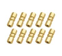 Progettazione Flareless resistente alla corrosione dei montaggi del freno d'ottone ad alta resistenza 4.76mm per la linea idraulica del camion/dell'automobile/il doppio ha infilato il montaggio della