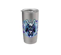 Progettazione grafica del controller di gioco Rock Hand Bicchiere termico in acciaio inox doppia parete