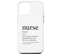 Progettazione ispiratrice della definizione dell'infermiera per la professione medica Custodia per iPhone 12 Pro Max