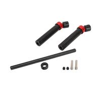 Progettazione leggera del contratto efficiente durevole della trasmissione di potere dell'albero dell'azionamento d'acciaio di RC per il cingolo 143-220mm dell'automobile di RC (nero)