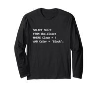 Progettazione SQL Divertente per i programmatori di Database degli analisti di Dati DBA Maglia a Manica