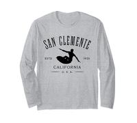 Progettazione Surf San Clemente California Maglia a Manica