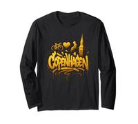 Progettazione Urbana dei Graffiti di Copenaghen Maglia a Manica