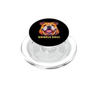 Progettazione variopinta del ritratto del capo della grinza PopSockets PopGrip per MagSafe