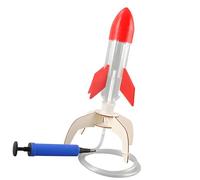 Progetti artigianato scientifico creativo Set esperimenti modello razzi acqua in legno per bambini per esplorare i principi ' aerodinamica Giocattolo fisica in legno