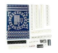 Progetti luce rotante a LED da 5 V con 274 punti saldatura e design riutilizzabili per appassionati elettronica Scheda pratica saldatura PCB