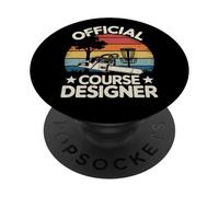 Progettista ufficiale del campo Funny Disc Golf PopSockets PopGrip Adesivo