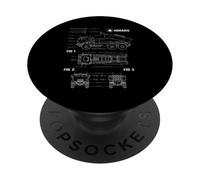 Progetto americano M142 HIMARS PopSockets PopGrip Adesivo