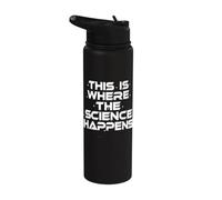 Progetto Ave Maria Ecco dove accade la scienza Stainless Steel Insulated Water Bottle