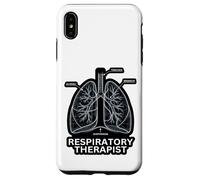 Progetto di anatomia dei polmoni del terapista respiratorio Custodia per iPhone XS Max