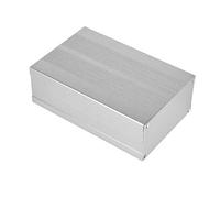 Progetto Elettronico Case Decoder in Lega di Alluminio Circuito Stampato Decoder Custodia in Alluminio Shell Sabbia Argento, 55x106x160mm