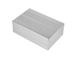 Progetto Elettronico Case Decoder in Lega di Alluminio Circuito Stampato Decoder Custodia in Alluminio Shell Sabbia Argento, 55x106x160mm