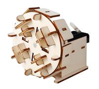Progetto scientifico in legno Modello assemblaggio | Dimostrazioni in sercitazioni a casa
