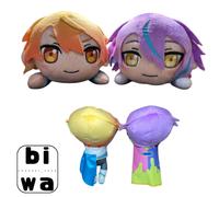 Progetto Sekai Peluche Nesoberi Set Rui & Tsukasa Wonderlands Showtime Costum...