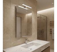 Progetto Specchio a Filo Rettangolare 50x70 cm LED