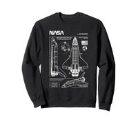 Progetto Tecnico dello Space Shuttle della NASA Felpa