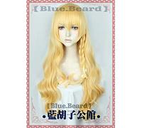 Progetto TouHou Kirisame Marisa Parrucca cosplay Parrucca dorata Gioco di ruolo Parrucca per capelli di Halloween + Parrucca solo parrucca