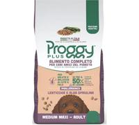 Proggy Plus Ipoallergenico Dog Adult Medium/Maxi Vegetal a base di Lenticchie 10 kg - Croccantini per cani - 1° ORDINE? scegli lo sconto BZR5 / BZR20 + 200 punti fedeltà
