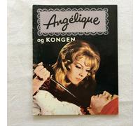 Programma cinematografico danese Angélique et le roy Michèle Mercier Robert H...