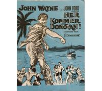 Programma cinematografico danese Donovan's Reef John Wayne Lee Marvin Elizabe...