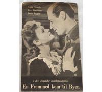 Programma cinematografico danese I Live in Grosvenor Square Rex Harrison Anna...