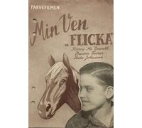 Programma cinematografico danese My Friend Flicka Roddy McDowall Preston Fost...