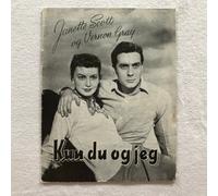 Programma cinematografico danese Now and Forever Janette Scott, Vernon Gray K...