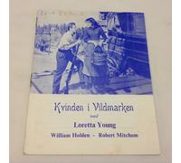Programma cinematografico danese Rachel and the Stranger Loretta Young Willia...