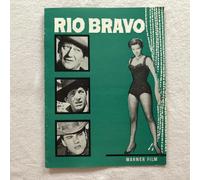Programma cinematografico danese Rio Bravo John Wayne Dean Martin Ricky Nelso...