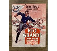 Programma cinematografico danese Rio Grande John Wayne Maureen O'Hara McLagle...