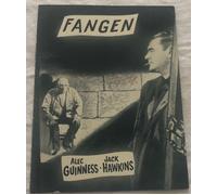 Programma cinematografico danese The Prisoner Alec Guinness Jack Hawkins Wilf...