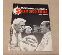Programma cinematografico originale danese "Inherit the Wind" Spencer Tracy M...