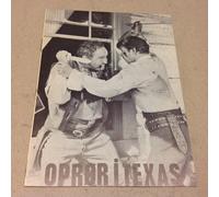 Programma cinematografico originale danese "Lone Star" Clark Gable Ava Gardne...