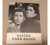 Programma cinematografico originale danese "Odd Man Out" James Mason Newton C...