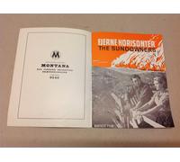 Programma cinematografico originale danese "The Sundowners" Robert Mitchum De...