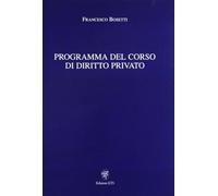 Programma del corso di diritto privato