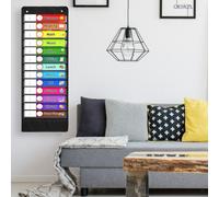 Programma giornaliero Grafico tascabile Educazione mensile Bifacciale Calendario