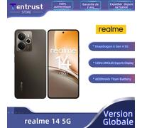 [Programma Pioneer] smartphone realme 14 5G Snapdragon ® 6 Gen 4 Chipset 6000mAh Batteria 45W Carica 120Hz Display AMOLED IP69 NFC 8GB 256GB Titanium