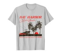 Programma televisivo Ufficiale Dexter bay Harbor Maglietta, Uomo, Argento, XL
