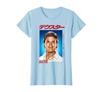 Programma TV Ufficiale Dexter - Una Persona Cattiva Che Fa Cose Buone Maglietta, Donna, Celeste, 3XL