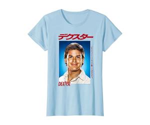 Programma TV Ufficiale Dexter - Una Persona Cattiva Che Fa Cose Buone Maglietta, Donna, Celeste, L