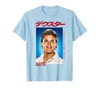 Programma TV Ufficiale Dexter - Una Persona Cattiva Che Fa Cose Buone Maglietta, Uomo, Celeste, S