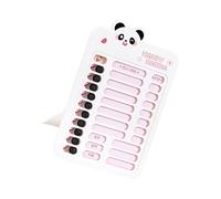 Programma Visivo Educativo Della Lavagna Delle Attività Quotidiane Dei Bambini Per La Gestione Del E Monitoraggio Dei Compiti 15x23 2 Cm Pianificatore Studio Per I Bambini