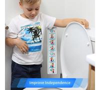 Programma visivo per l'educazione dei bambini, grafico del vasino per i più