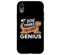 Programmatore analista di scienza dei dati per gli amanti dei cani Custodia per iPhone XR
